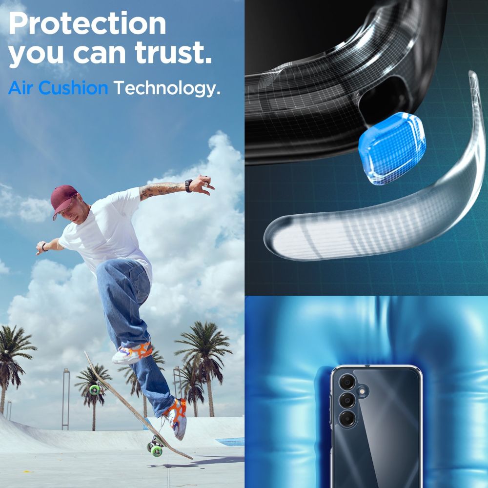 COQUE SPIGEN ULTRA HYBRID GALAXY A16 4G / 5G CRISTAL CLAIR