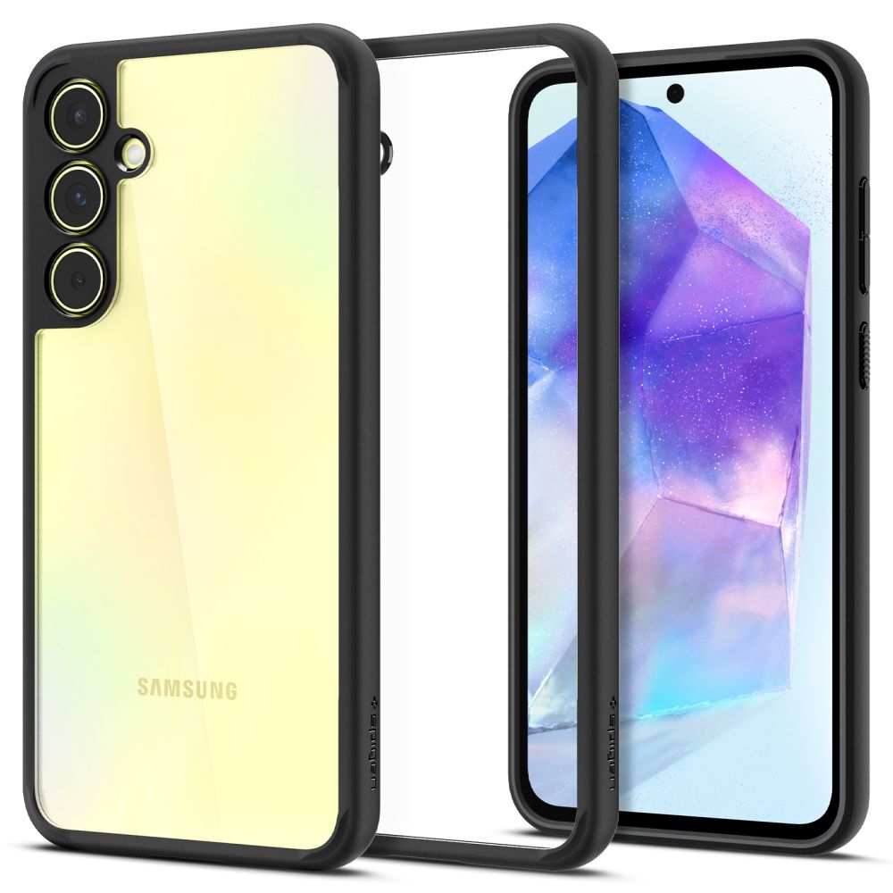 COQUE SPIGEN ULTRA HYBRID GALAXY A55 5G NOIR MAT