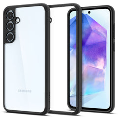 COQUE SPIGEN ULTRA HYBRID GALAXY A55 5G NOIR MAT