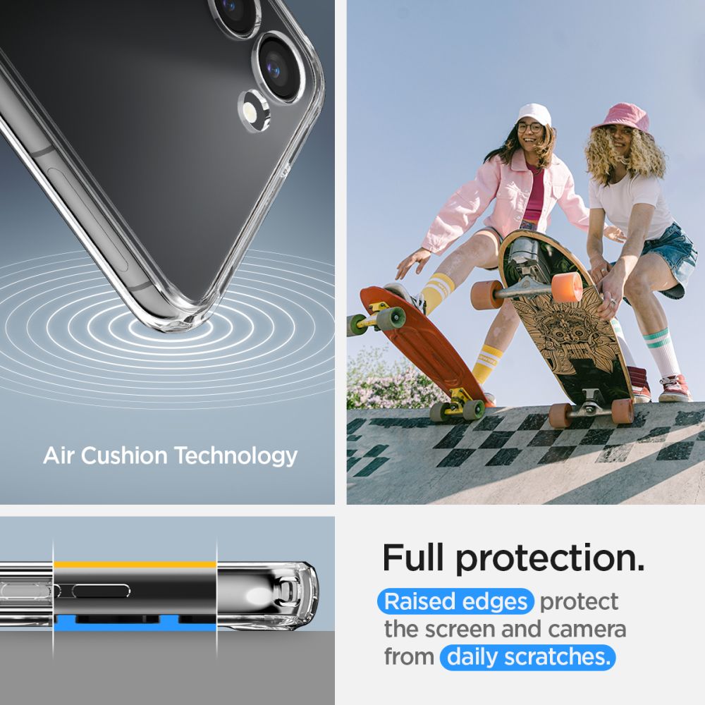 COQUE SPIGEN ULTRA HYBRID GALAXY S23 CRYSTAL CLEAR