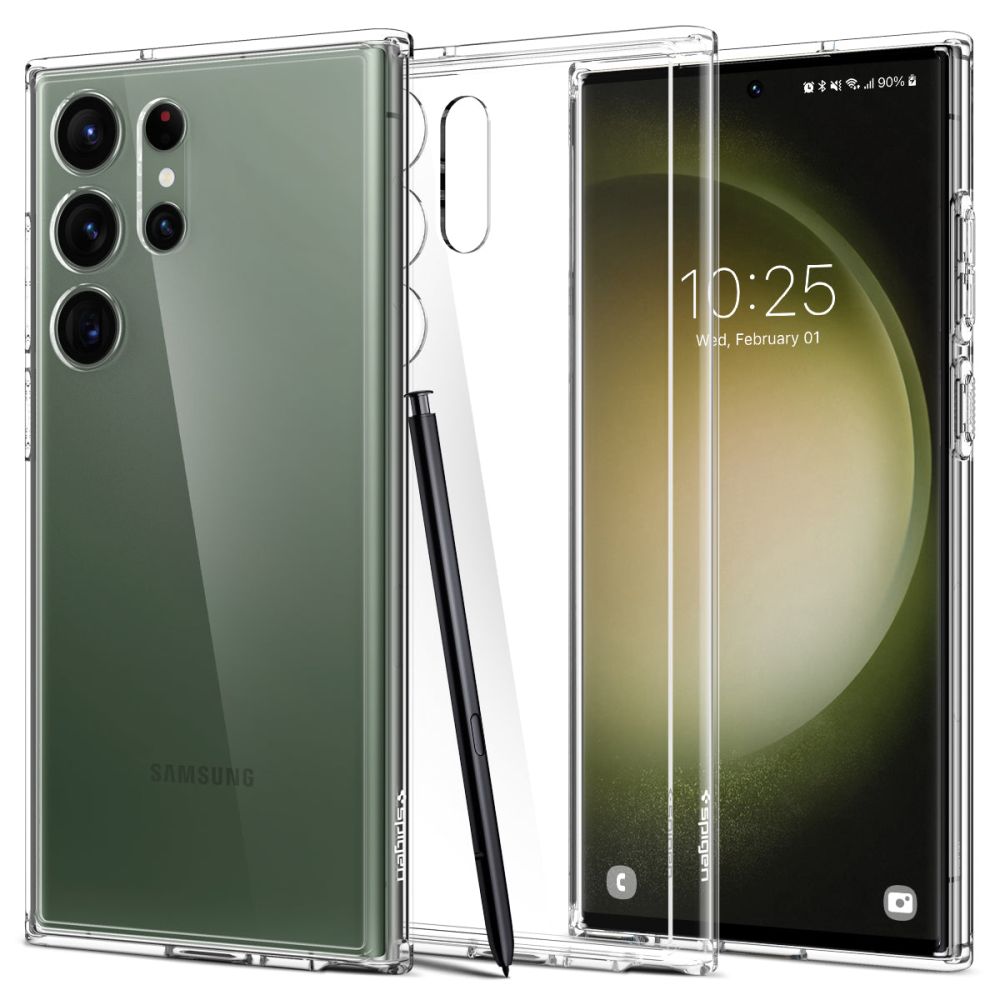 COQUE SPIGEN ULTRA HYBRID GALAXY S23 ULTRA CRISTAL CLAIR