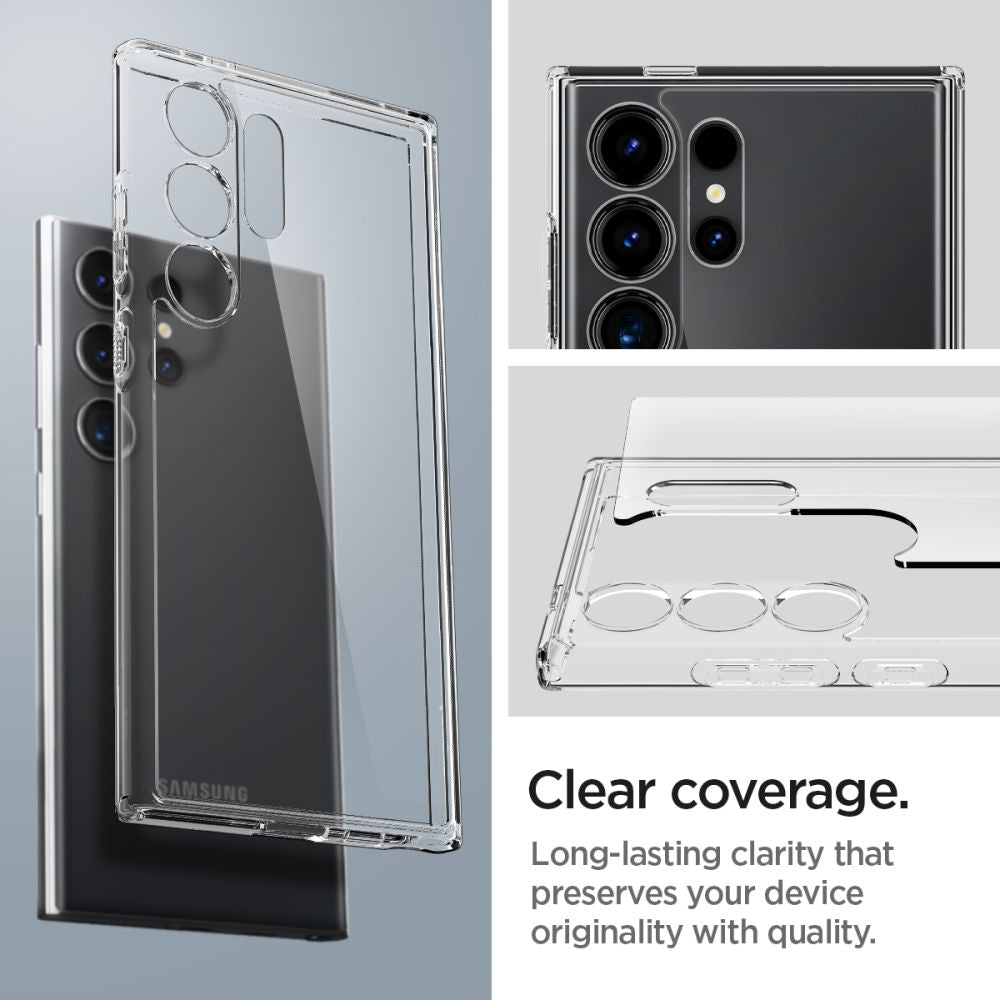 COQUE SPIGEN ULTRA HYBRID GALAXY S24 ULTRA TRANSPARENT