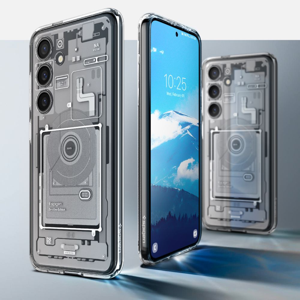 COQUE SPIGEN ULTRA HYBRID GALAXY S24 ZERO ONE BLANC