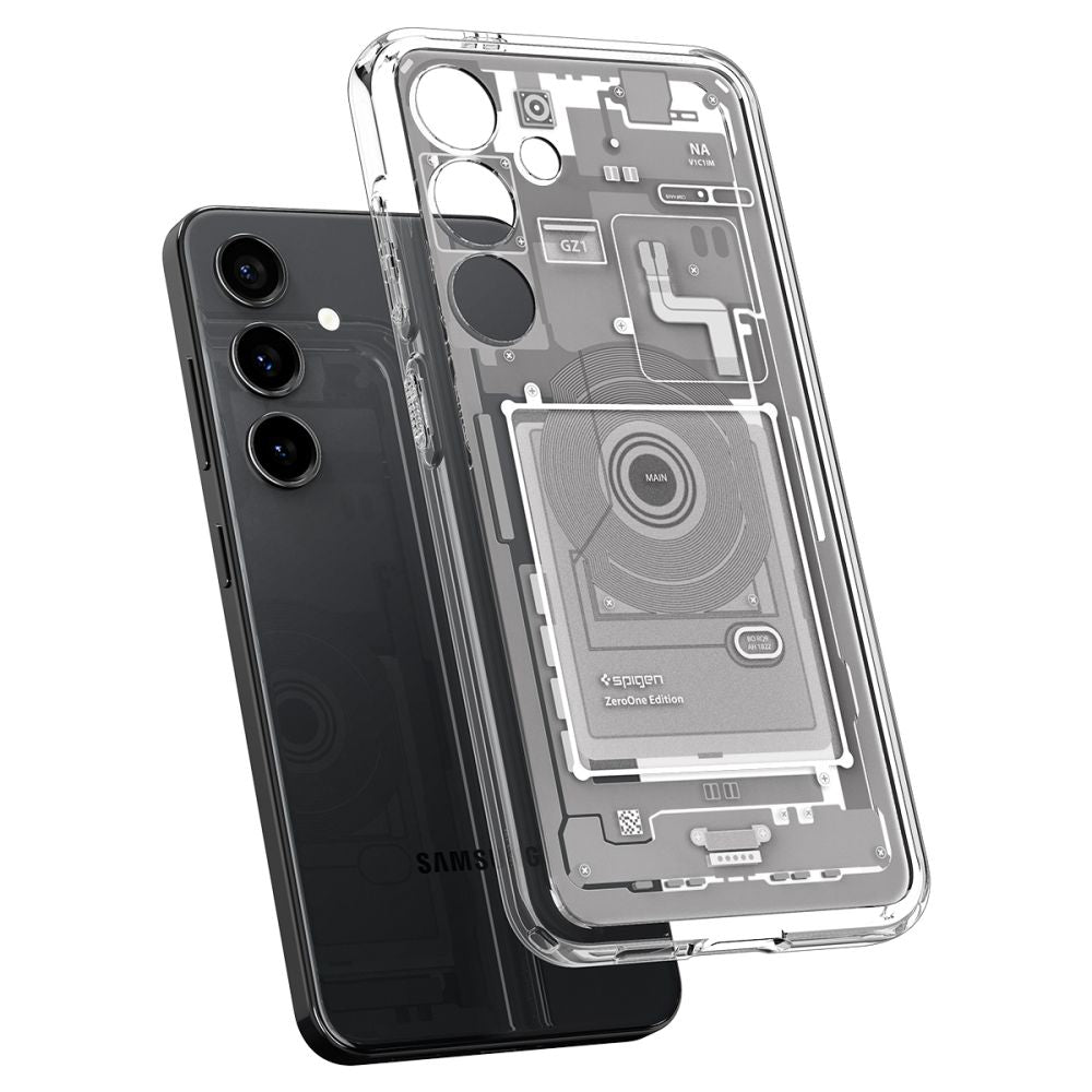 COQUE SPIGEN ULTRA HYBRID GALAXY S24 ZERO ONE BLANC