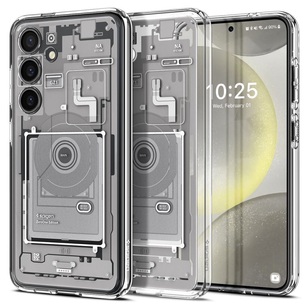 COQUE SPIGEN ULTRA HYBRID GALAXY S24 ZERO ONE BLANC