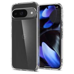COQUE POUR GOOGLE PIXEL 9 / 9 PRO SPIGEN ULTRA HYBRID CRYSTAL CLEAR