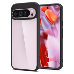 COQUE POUR GOOGLE PIXEL 9 PRO XL SPIGEN ULTRA HYBRID NOIR MAT