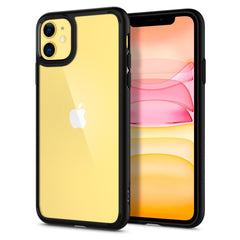 COQUE SPIGEN ULTRA HYBRID IPHONE 11 NOIR MAT