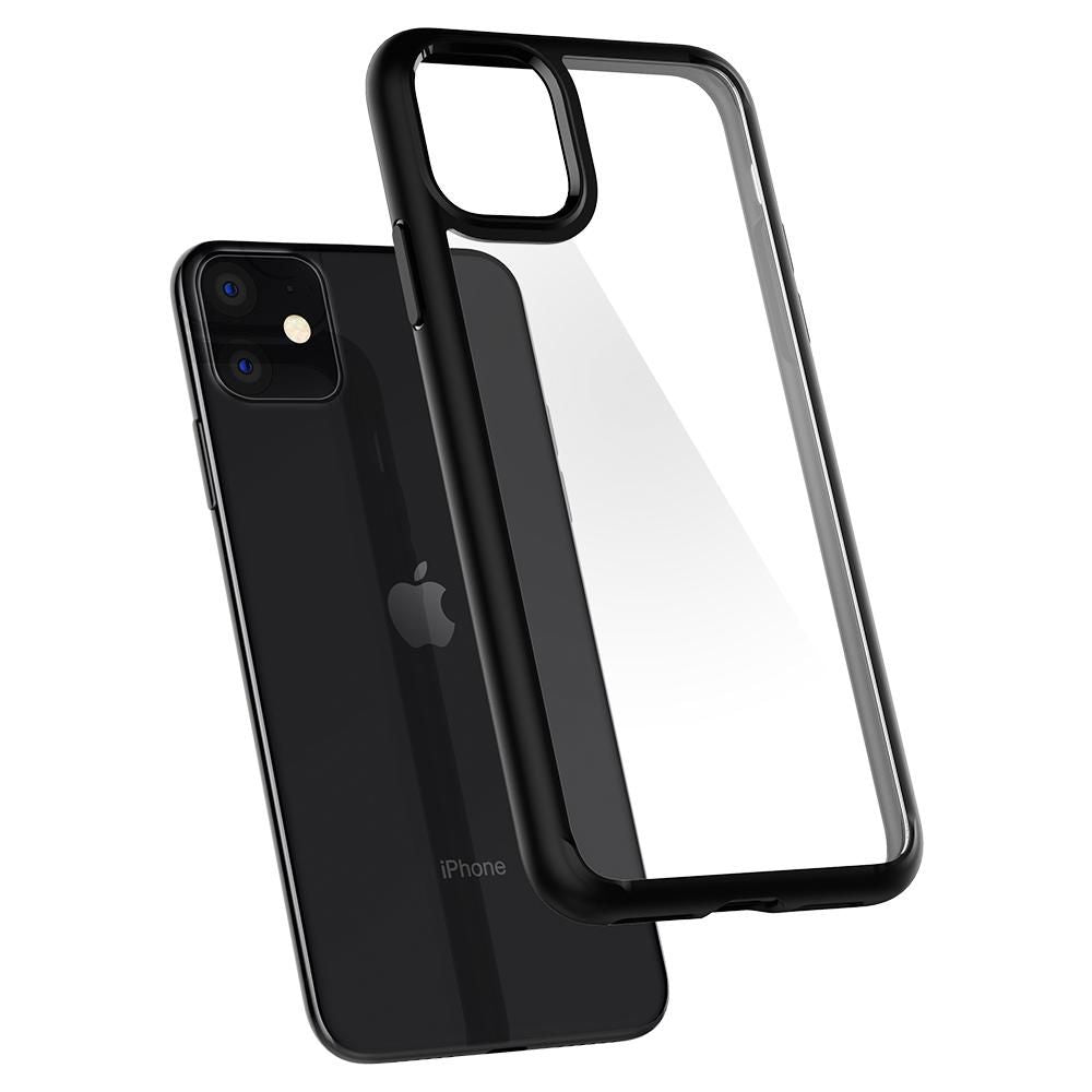 COQUE SPIGEN ULTRA HYBRID IPHONE 11 NOIR MAT