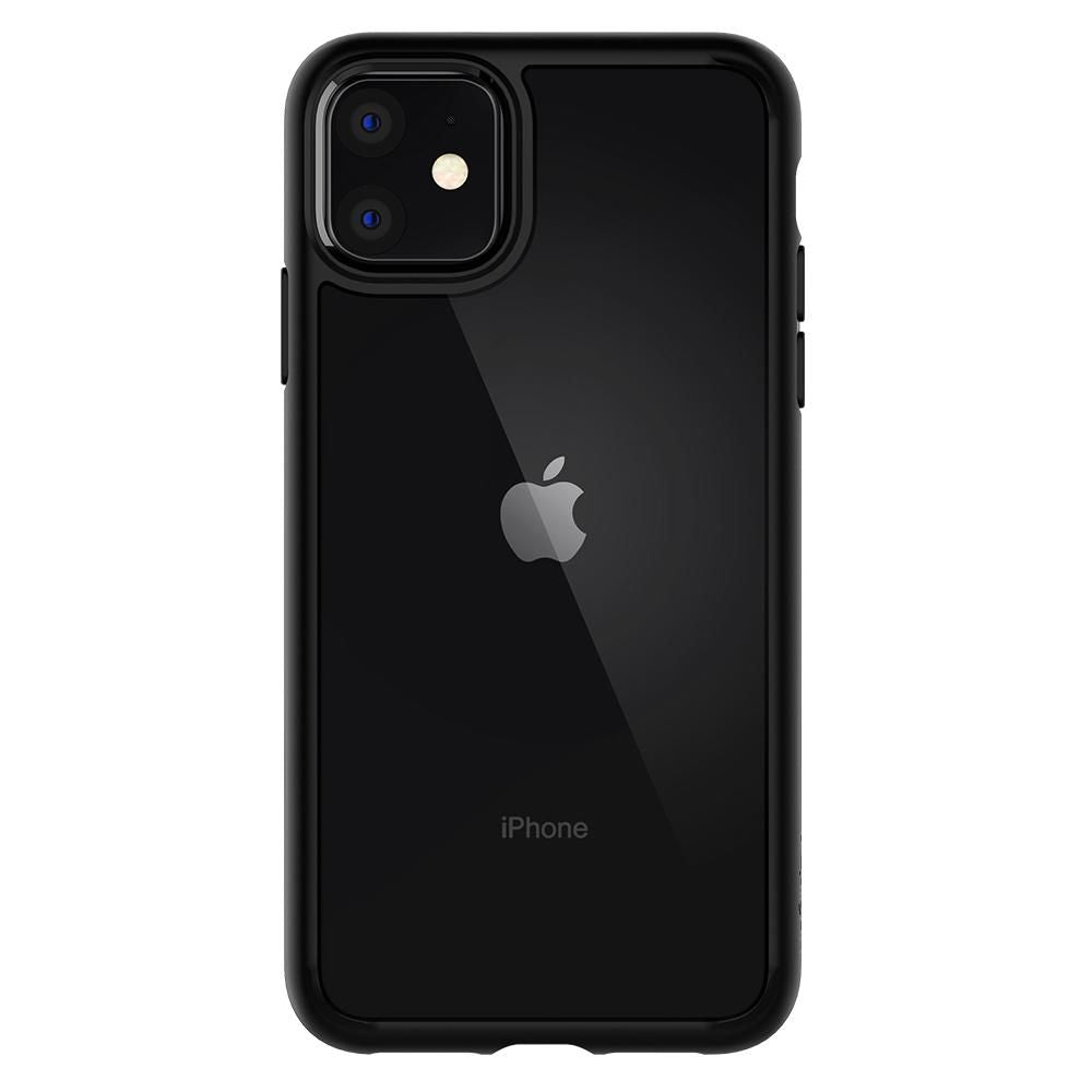 COQUE SPIGEN ULTRA HYBRID IPHONE 11 NOIR MAT