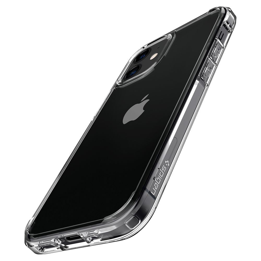 COQUE SPIGEN ULTRA HYBRID IPHONE 12 MINI CRYSTAL CLEAR
