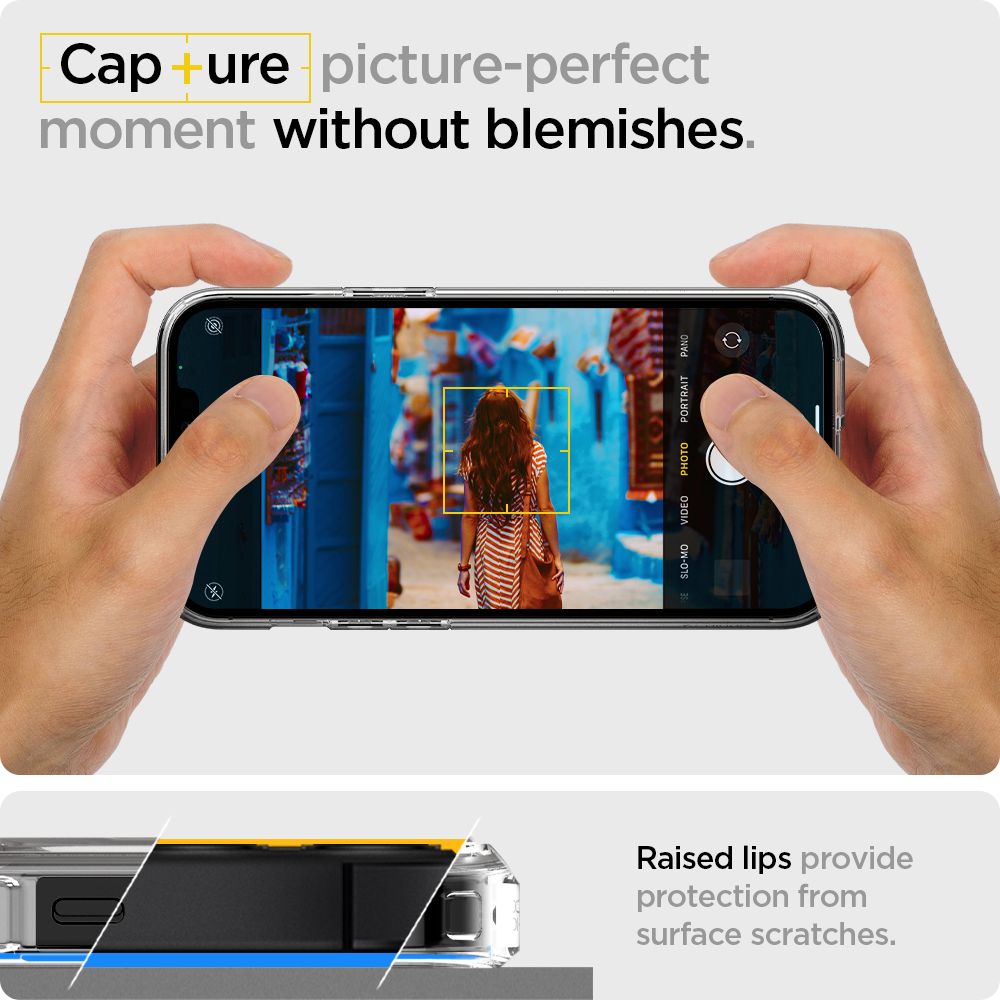 COQUE SPIGEN ULTRA HYBRID IPHONE 12 MINI CRYSTAL CLEAR