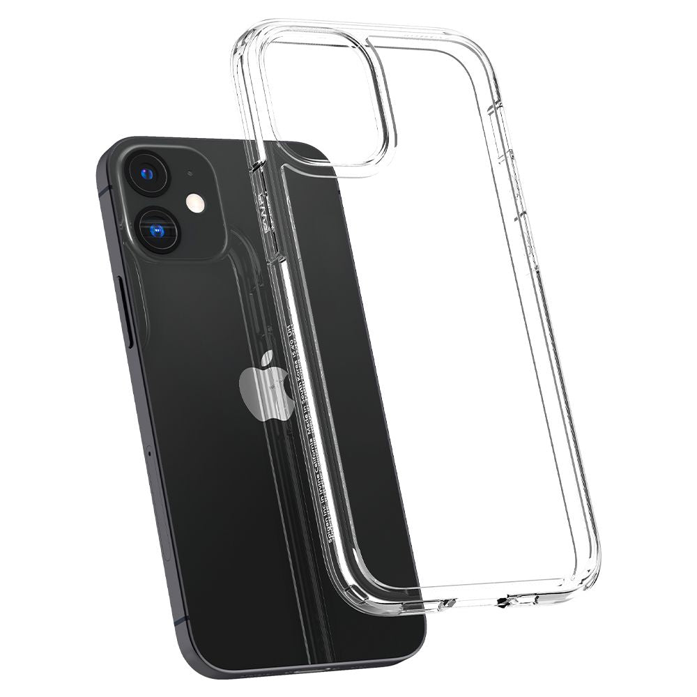 COQUE SPIGEN ULTRA HYBRID IPHONE 12 MINI CRYSTAL CLEAR