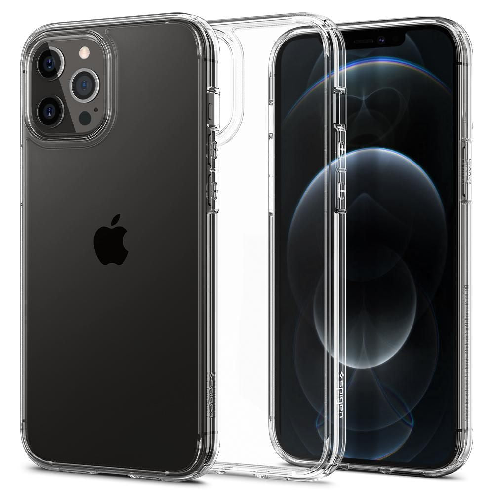 COQUE SPIGEN ULTRA HYBRID IPHONE 12 PRO MAX CRYSTAL CLEAR