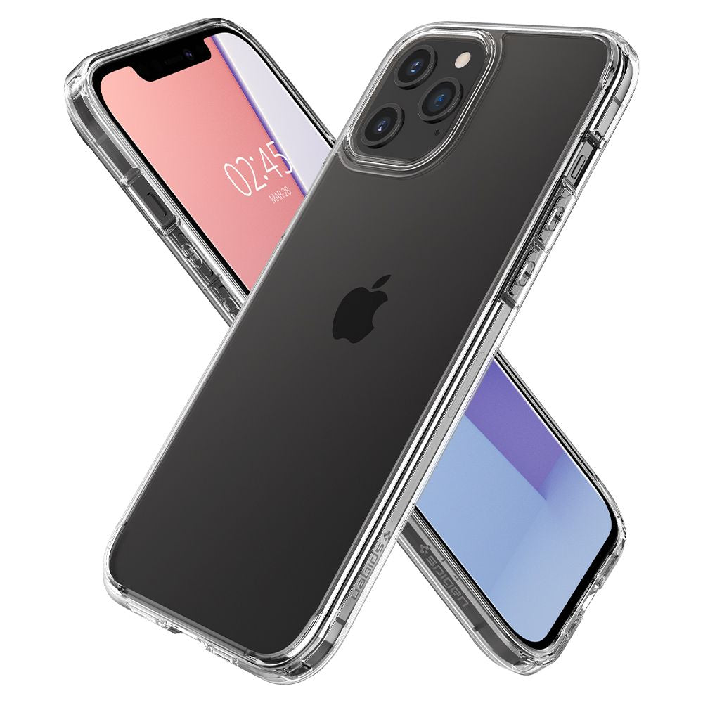 COQUE SPIGEN ULTRA HYBRID IPHONE 12/12 PRO CRYSTAL CLEAR