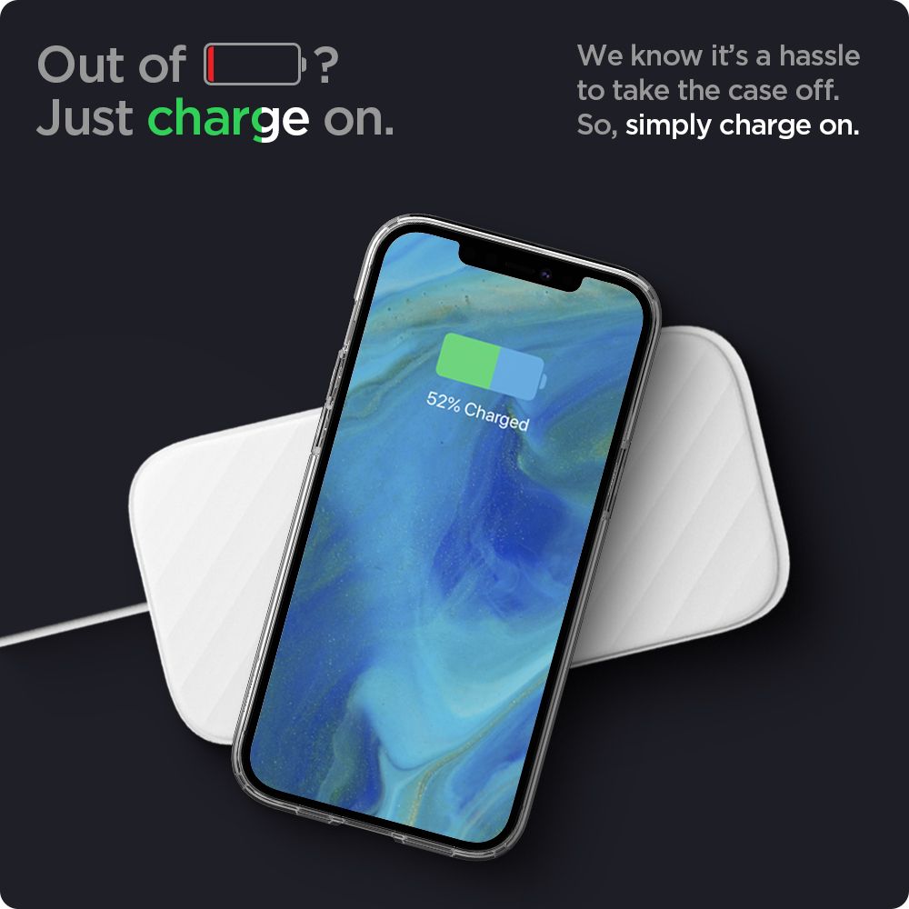 COQUE SPIGEN ULTRA HYBRID IPHONE 12/12 PRO CRYSTAL CLEAR