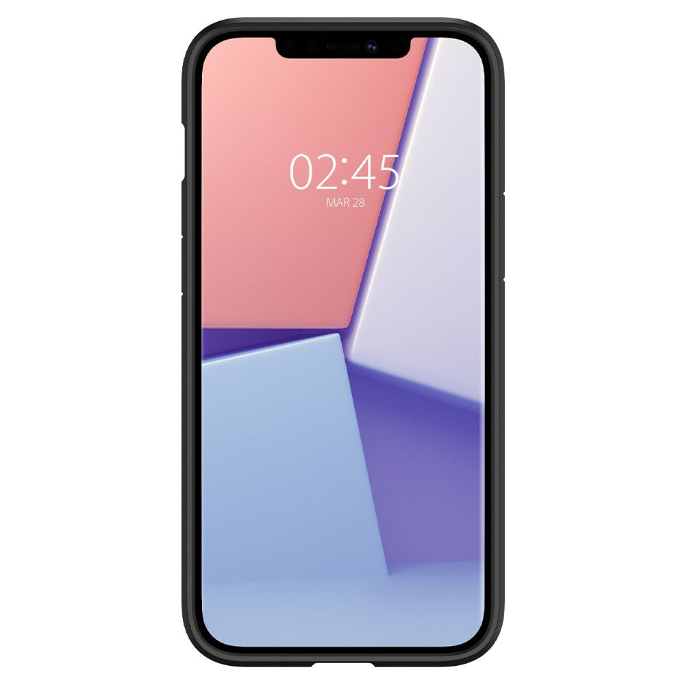 COQUE SPIGEN ULTRA HYBRID IPHONE 12/12 PRO NOIR MAT