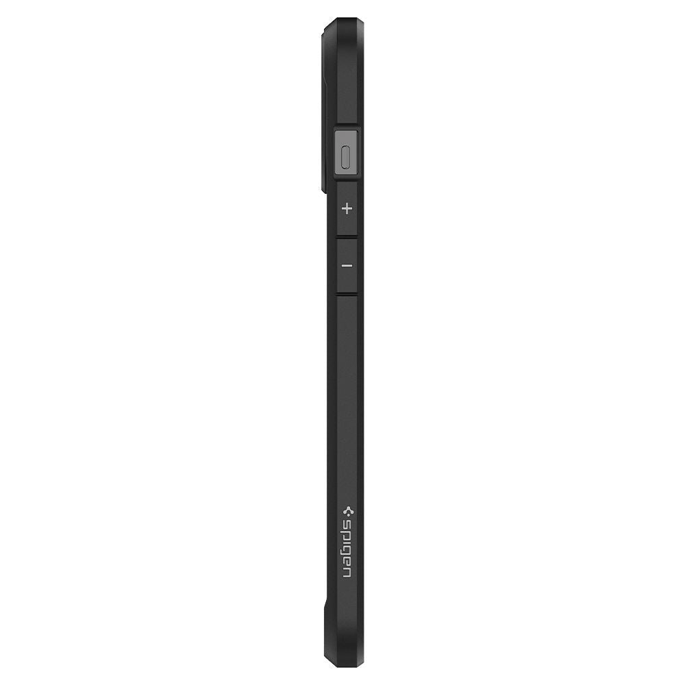 COQUE SPIGEN ULTRA HYBRID IPHONE 12/12 PRO NOIR MAT