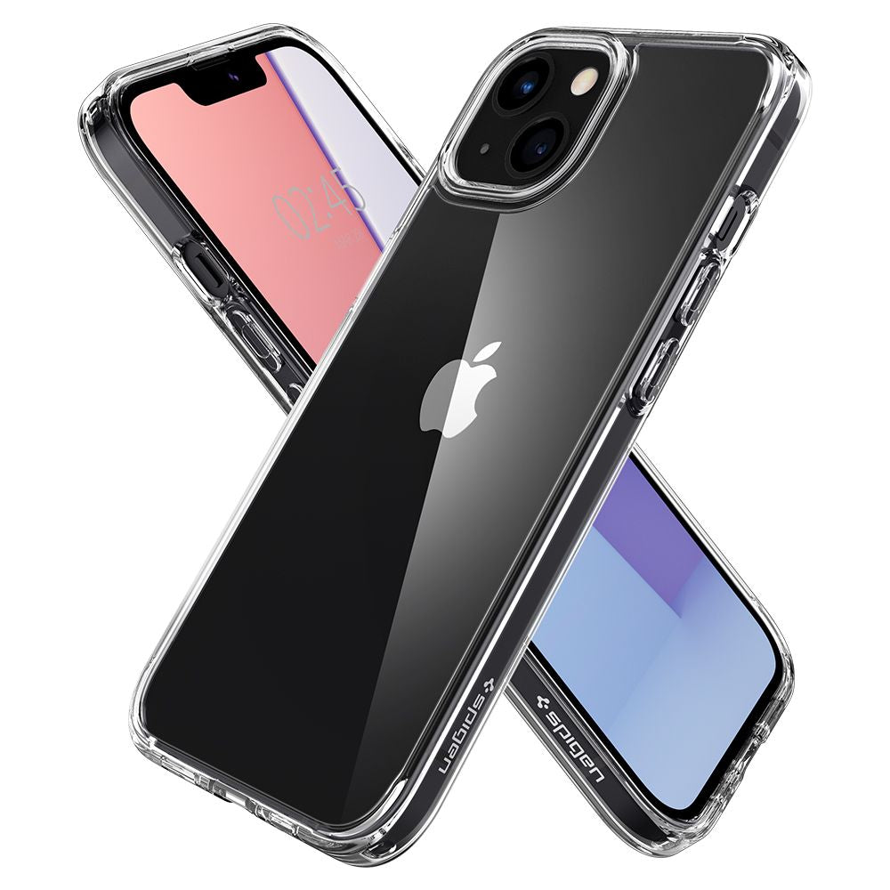 COQUE SPIGEN ULTRA HYBRID IPHONE 13 CRYSTAL CLEAR