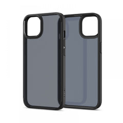 COQUE SPIGEN ULTRA HYBRID IPHONE 13 MAT NOIR FROSTÉ