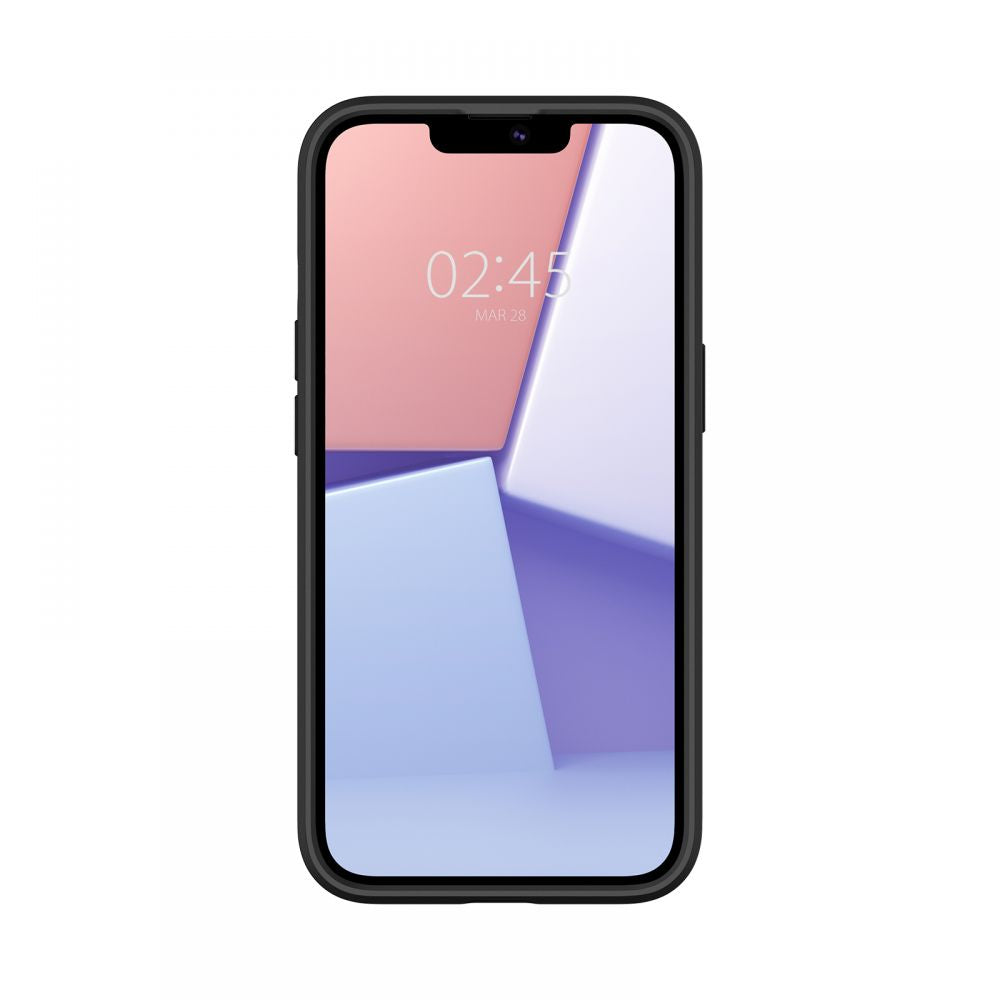 COQUE SPIGEN ULTRA HYBRID IPHONE 13 MAT NOIR FROSTÉ