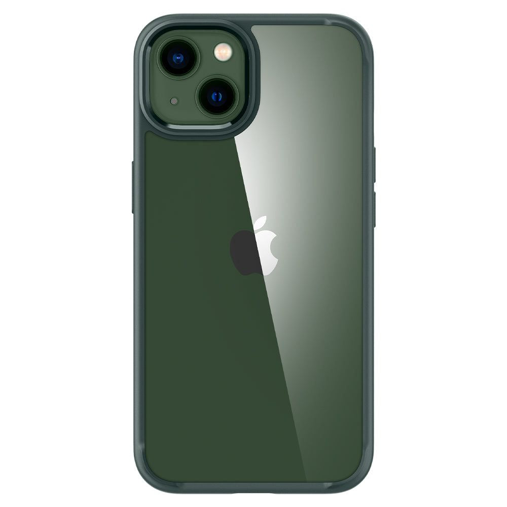 COQUE SPIGEN ULTRA HYBRID IPHONE 13 VERT MINUIT