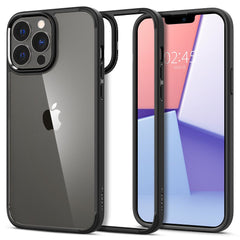 COQUE SPIGEN ULTRA HYBRID IPHONE 13 PRO NOIR MAT