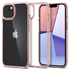 COQUE SPIGEN ULTRA HYBRID IPHONE 13 ROSE CRISTAL