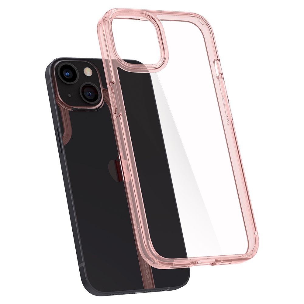 COQUE SPIGEN ULTRA HYBRID IPHONE 13 ROSE CRISTAL