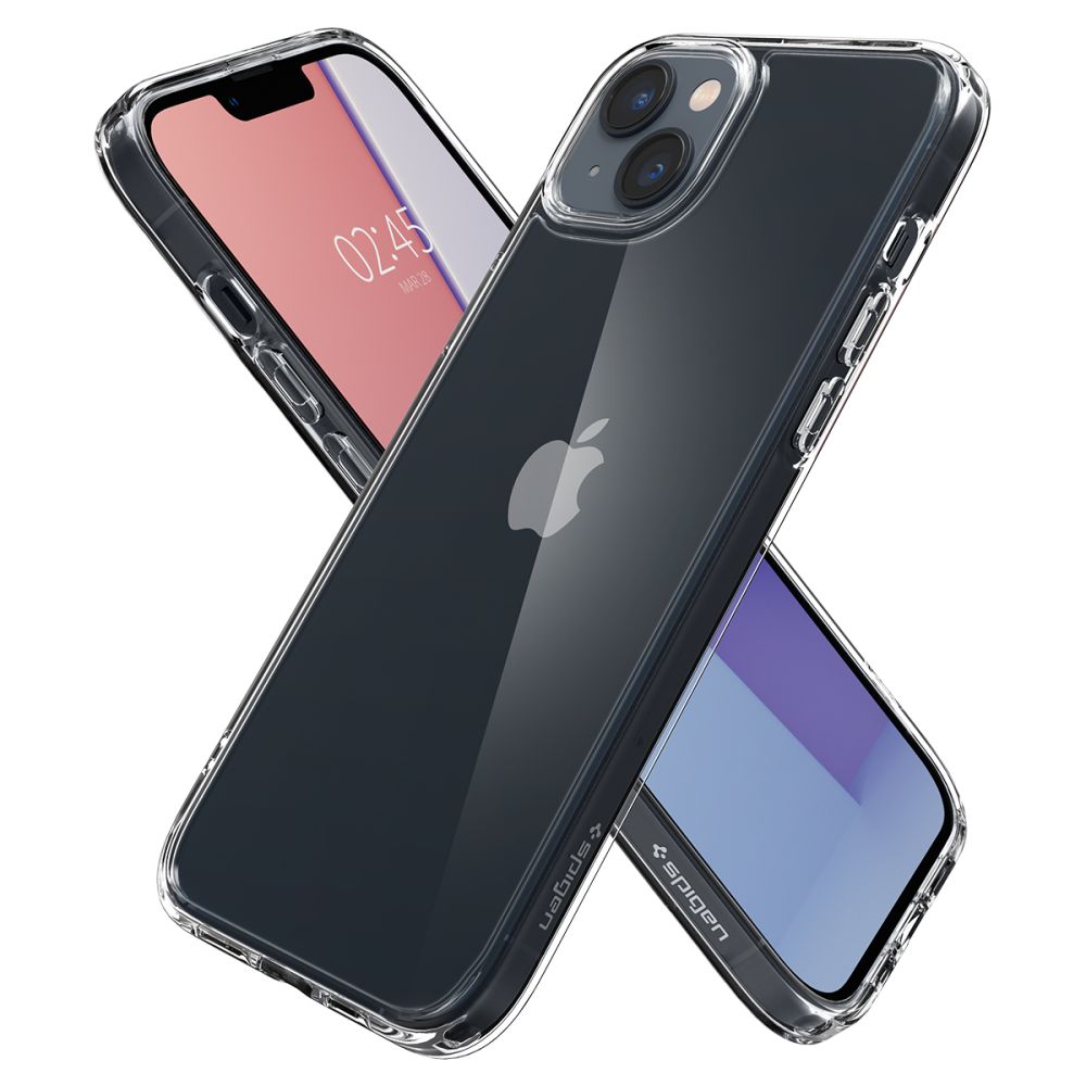 COQUE SPIGEN ULTRA HYBRID IPHONE 14 CRYSTAL CLEAR