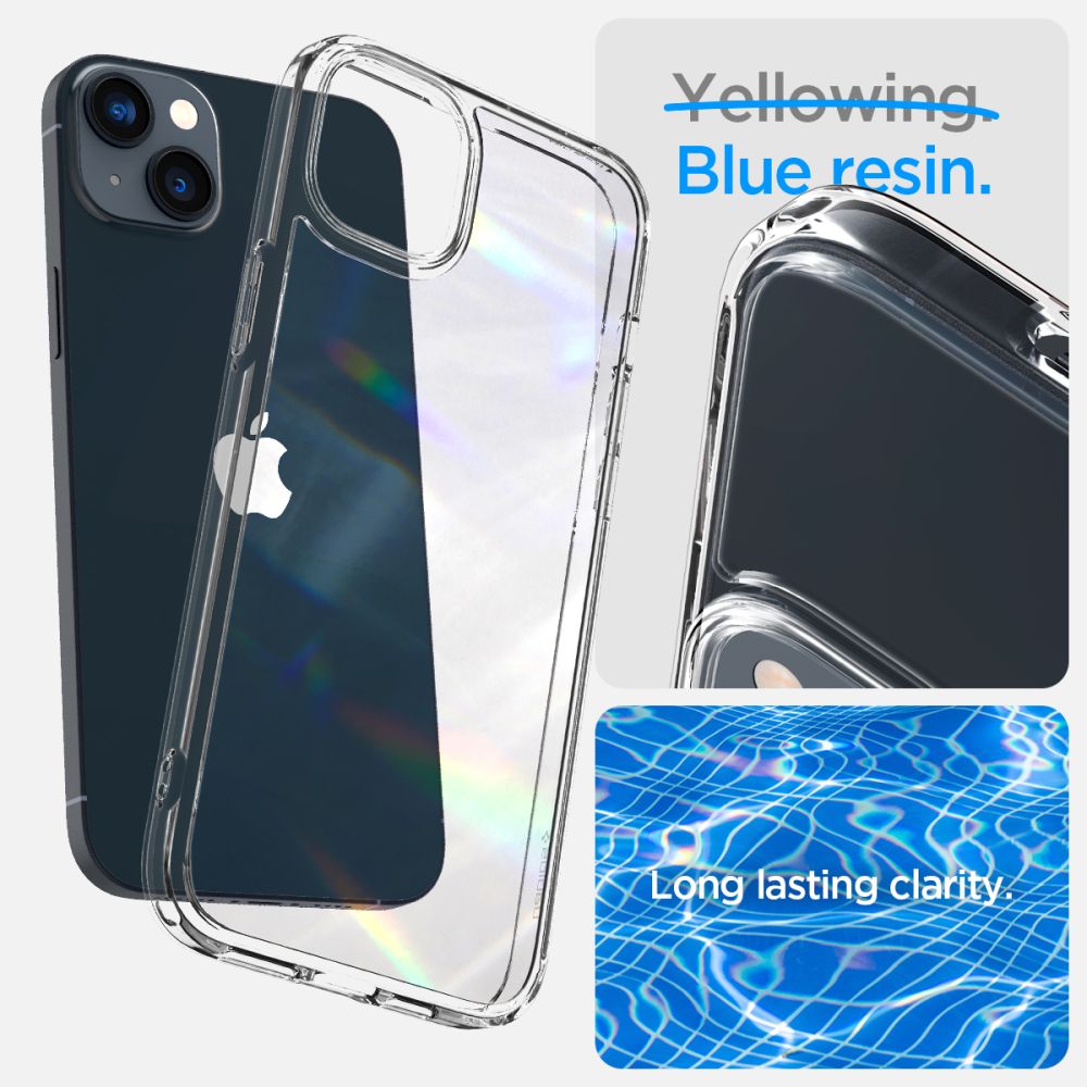 COQUE SPIGEN ULTRA HYBRID IPHONE 14 CRYSTAL CLEAR