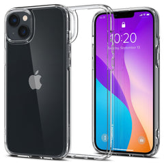 COQUE SPIGEN ULTRA HYBRID IPHONE 14 CRYSTAL CLEAR