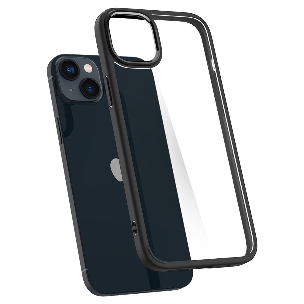 COQUE SPIGEN ULTRA HYBRID IPHONE 14 NOIR MATTE