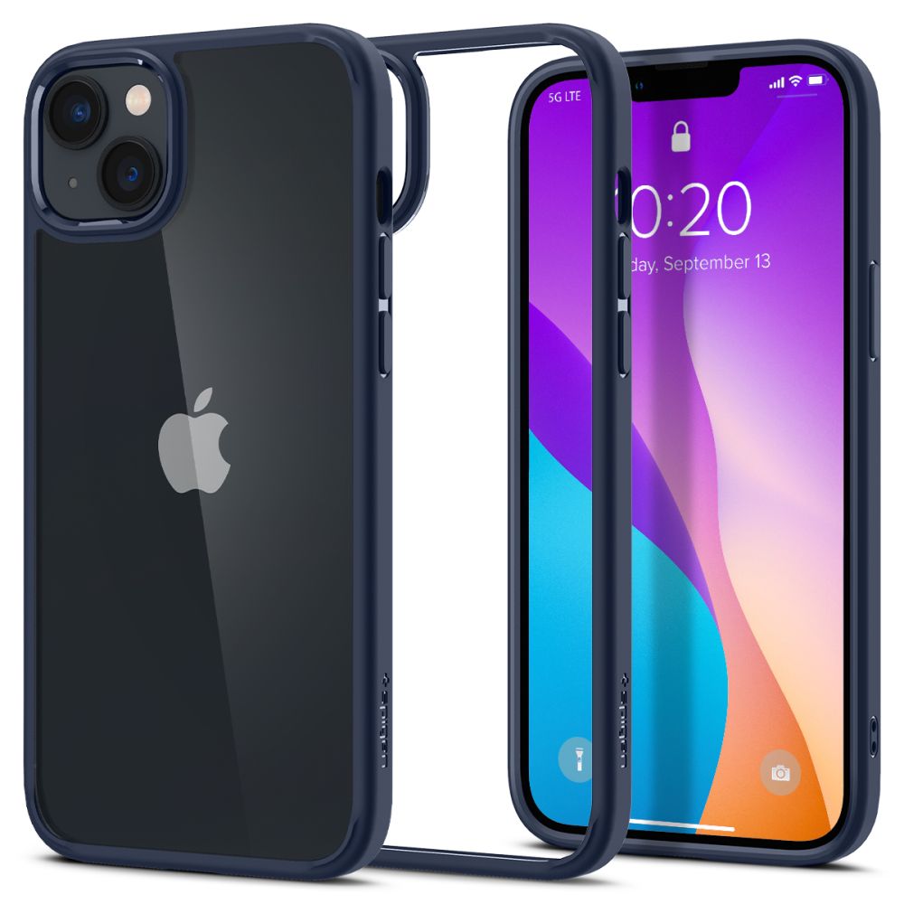 COQUE SPIGEN ULTRA HYBRID IPHONE 14 PLUS BLEU MARINE