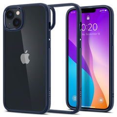 COQUE SPIGEN ULTRA HYBRID IPHONE 14 PLUS BLEU MARINE