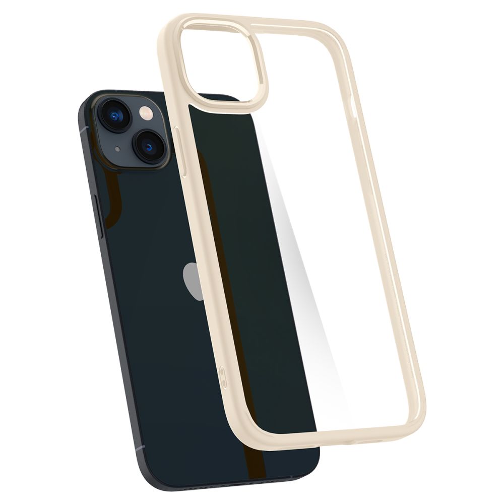 COQUE SPIGEN ULTRA HYBRID IPHONE 14 PLUS BEIGE SABLE