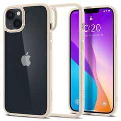 COQUE SPIGEN ULTRA HYBRID IPHONE 14 PLUS BEIGE SABLE
