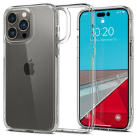COQUE SPIGEN ULTRA HYBRID IPHONE 14 PRO CRYSTAL CLEAR