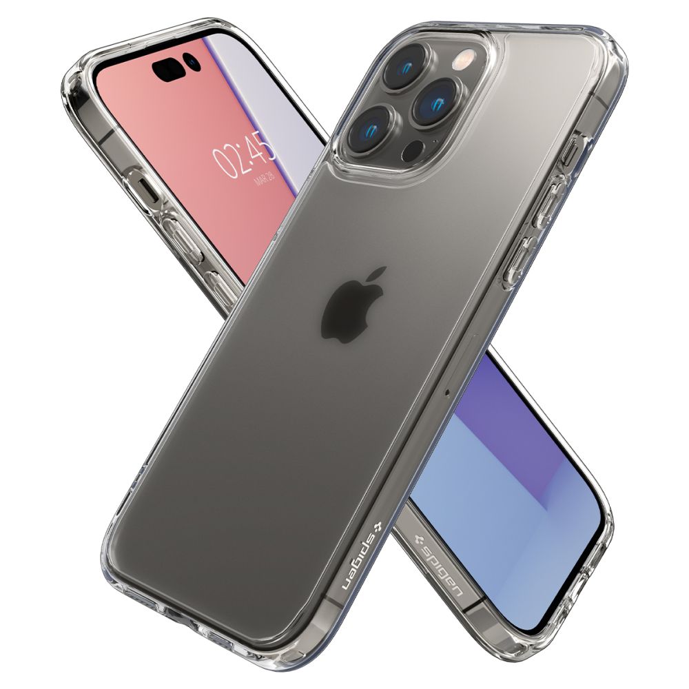 COQUE SPIGEN ULTRA HYBRID IPHONE 14 PRO FROST CLEAR