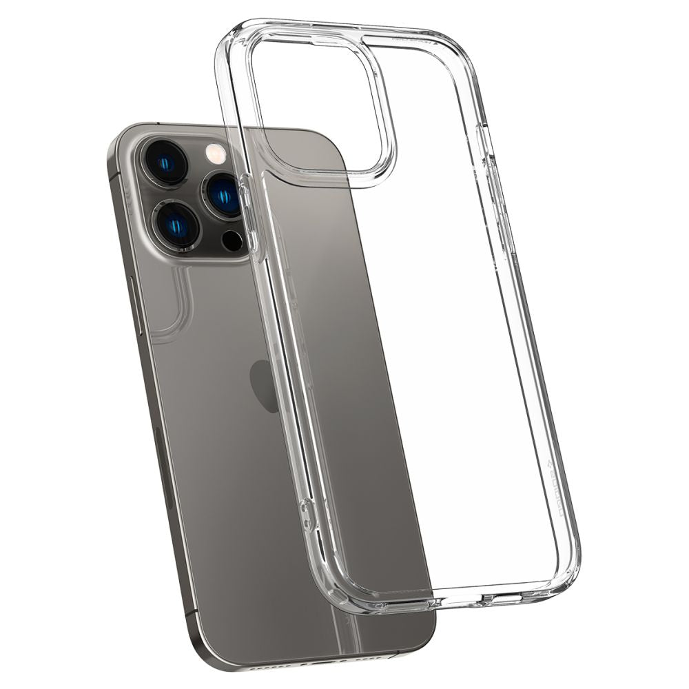 COQUE SPIGEN ULTRA HYBRID IPHONE 14 PRO MAX CRYSTAL CLEAR