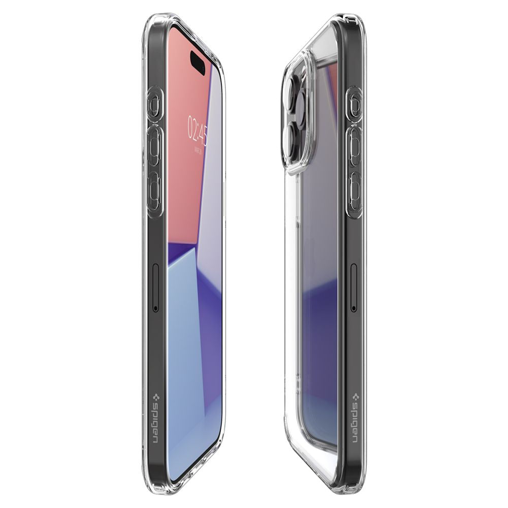 COQUE SPIGEN ULTRA HYBRID IPHONE 15 PRO MAX CRYSTAL CLEAR