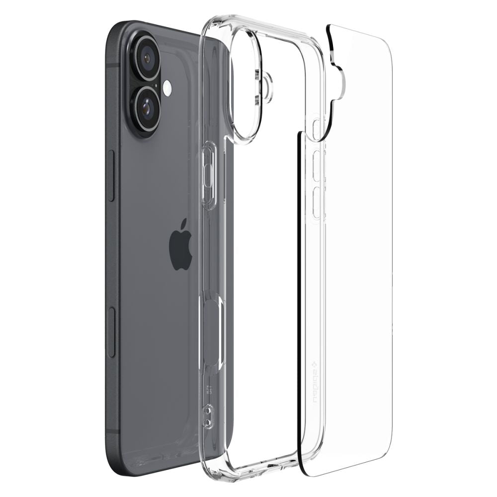 COQUE SPIGEN ULTRA HYBRID IPHONE 16 CRYSTAL CLEAR