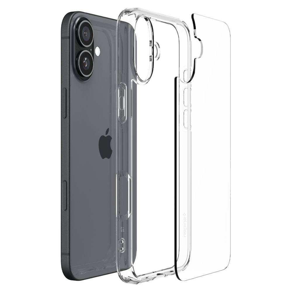 COQUE SPIGEN ULTRA HYBRID IPHONE 16 CRYSTAL CLEAR