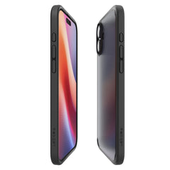 COQUE SPIGEN ULTRA HYBRID IPHONE 16 NOIR FROST