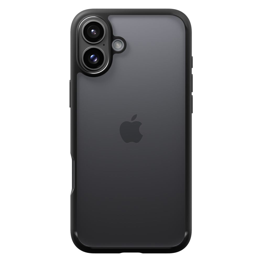 COQUE SPIGEN ULTRA HYBRID IPHONE 16 NOIR MAT