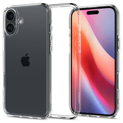 COQUE SPIGEN ULTRA HYBRID IPHONE 16 PLUS CRYSTAL CLEAR