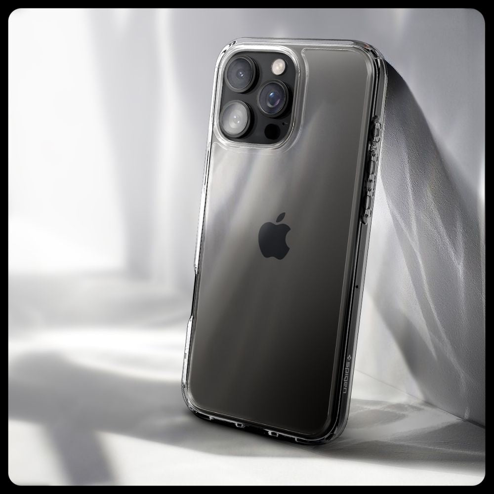 COQUE SPIGEN ULTRA HYBRID IPHONE 16 PRO MAX CRYSTAL CLEAR