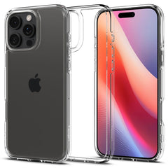 COQUE SPIGEN ULTRA HYBRID IPHONE 16 PRO MAX CRYSTAL CLEAR