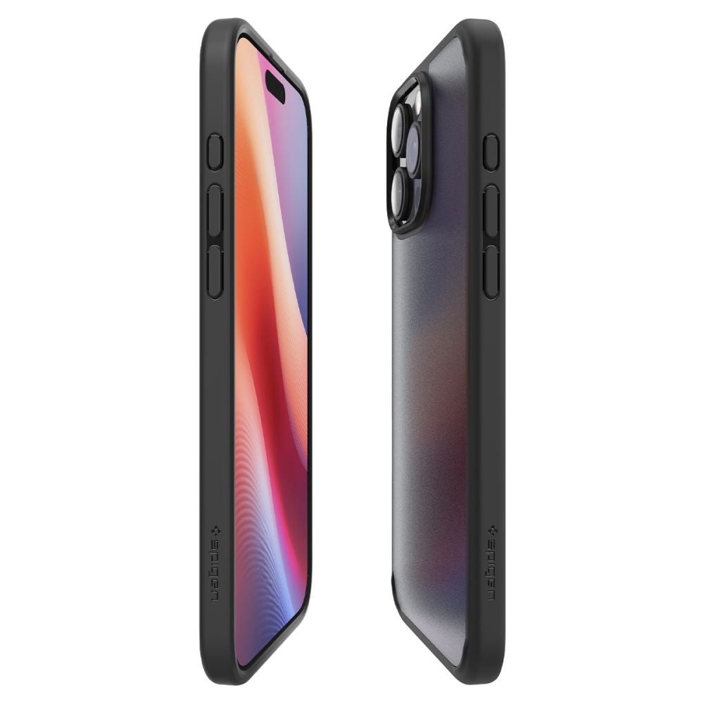COQUE SPIGEN ULTRA HYBRID IPHONE 16 PRO MAX NOIR FROST