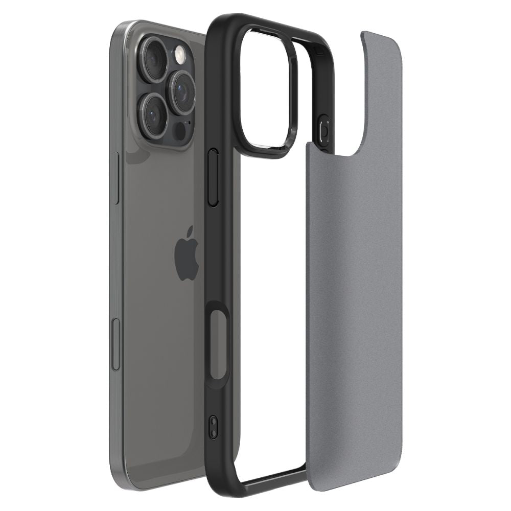 COQUE SPIGEN ULTRA HYBRID IPHONE 16 PRO MAX NOIR FROST